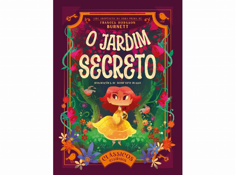 Livro Clássicos Ilustrados - O Jardim Secreto