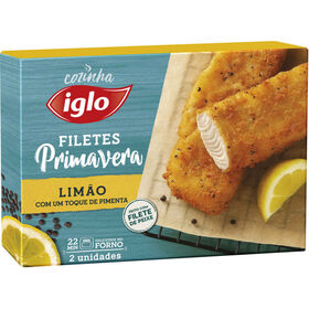 Filetes Primavera Limão Iglo 225 gr (2 Un)
