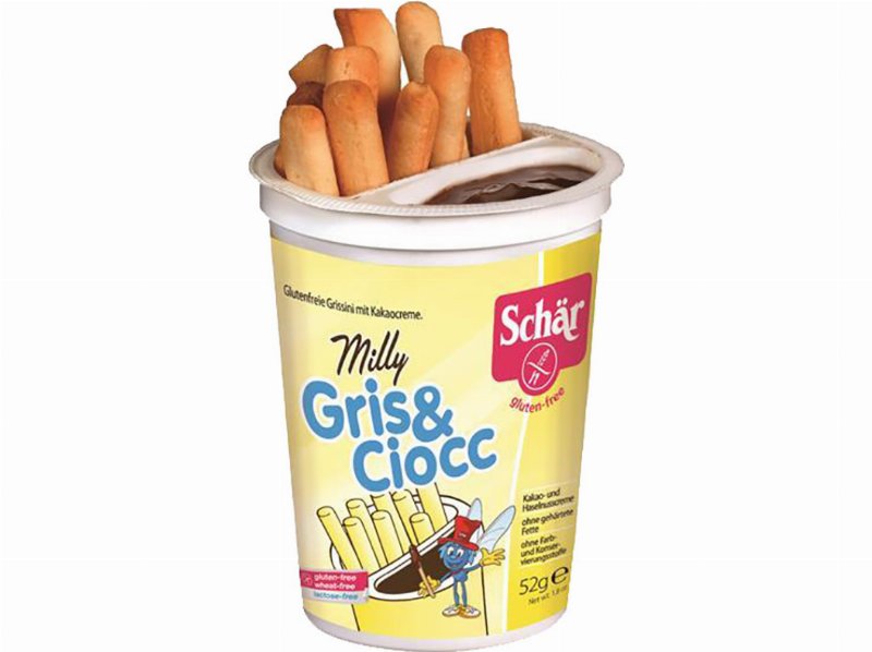 Gressinhos Schar Com Creme Cacau Sem Glúten 52 g