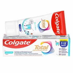Pasta De Dentes Júnior 7 A 12 Anos Colgate Total 50 ml
