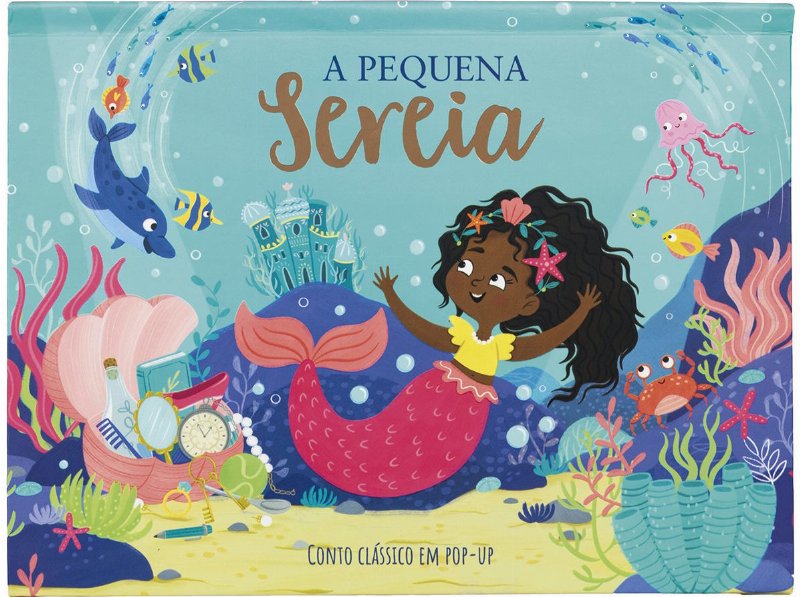 Livro A Pequena Sereia - Conto Clássico Em Pop-Up