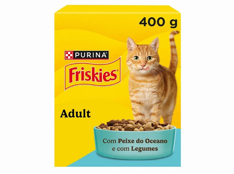 Ração Para Gato Friskies Com Atum E Legumes 400 g