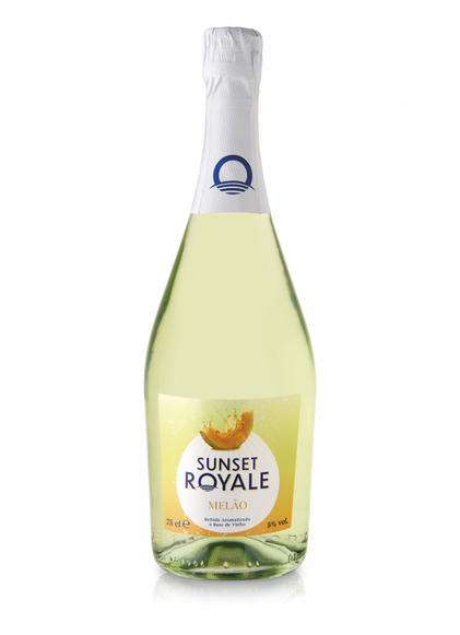 Cocktail Aromatizado Sunset Royale Melão Sunset Royale 0.75Un