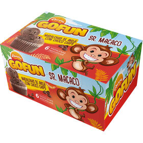 Madalenas De Avelã Com Pepitas De Chocolate Aurora 190 gr (6 Un)