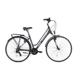 Bicicleta Mulher 21V 700 C Comfort Preta Eleven Sports