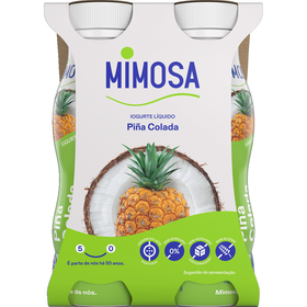 Iogurte Líquido Pina Colada Mimosa 604 gr (4 Un)