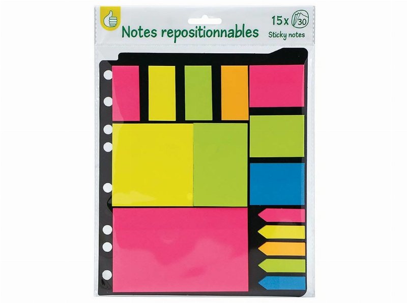 Folhas Autocolantes Polegar Formas Diversas
