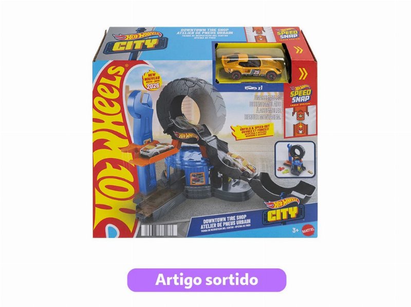 City Downtown Hot Wheels Modelos Sortidos