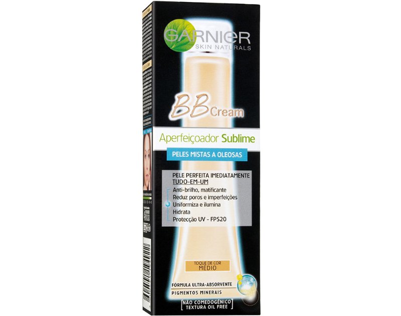 Creme Garnier Bb Rosto Oil Free Médio 40 ml