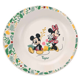 Prato Para Microondas Mickey E Minnie Tigex