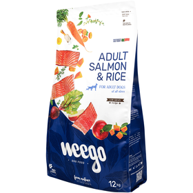 Ração Para Cão Adulto Low Grain Salmão E Arroz Weego 12 kg