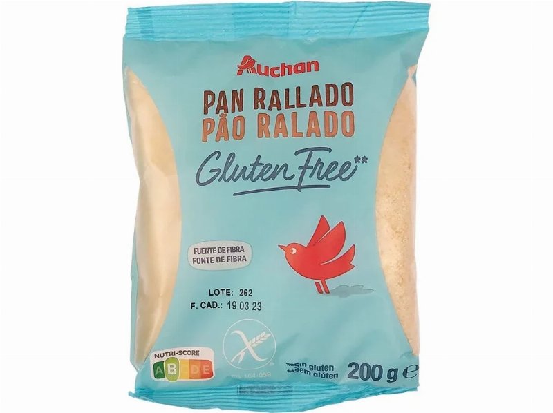 Pão Ralado Auchan Sem Glúten 200 g