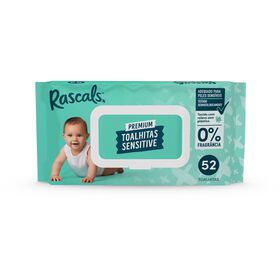 Toalhitas Bebé Sensitive Rascals 52 Un