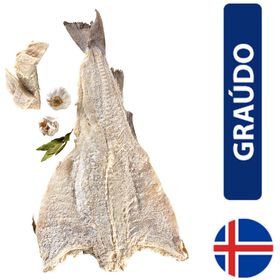 Bacalhau Graúdo 1ª Islândia Seco Continente Seleção