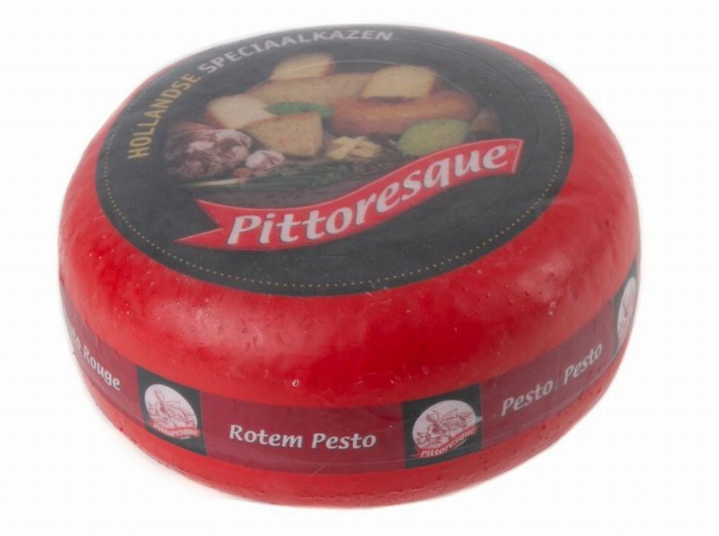 Queijo Gouda Pittoresque Pesto Vermelho Kg
