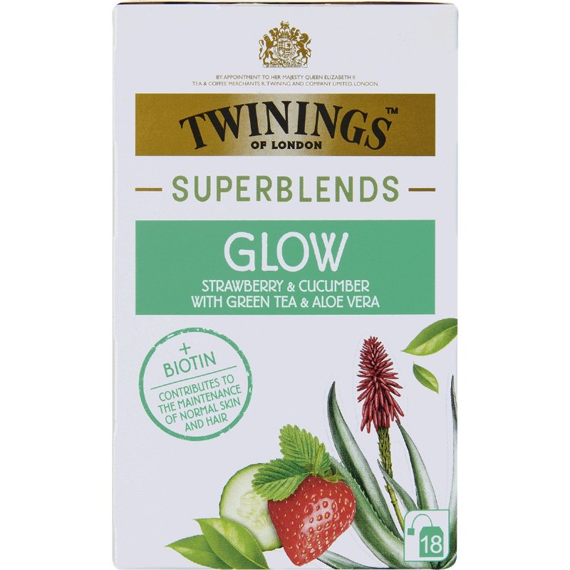Chá Superblend Glow 18 unidades