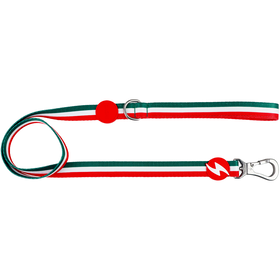 Trela Para Cão Stripes3 Verde E Vermelho M Dashi 1 Un