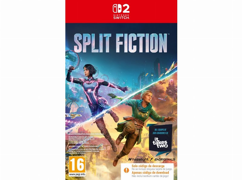 Jogo Nintendo Switch 2 Split Fiction