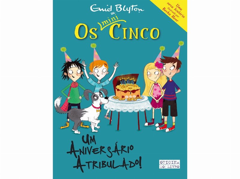 Livro Os Mini Cinco 9 - Um Aniversário Atribulado
