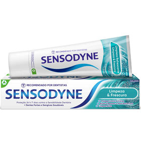 Pasta De Dentes Limpeza Avançada E Frescura Intensa Sensodyne 75 ml