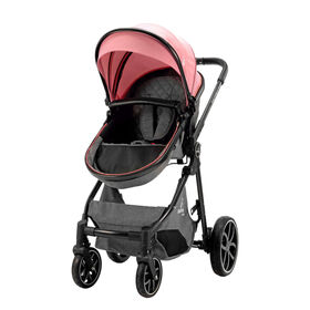 Carrinho De Passeio Convertível Rosa Sidney Asalvo
