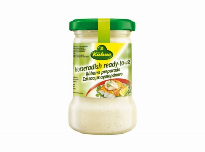 Molho De Rábano Kühne Picante 140 g