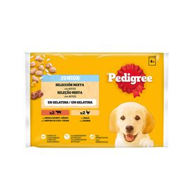 Comida Húmida Para Cão Júnior Saquetas Pedigree 4 X 100 g