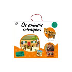 Mala De Atividades - Os Animais Selvagens De Kirsten Påbøl Hansen