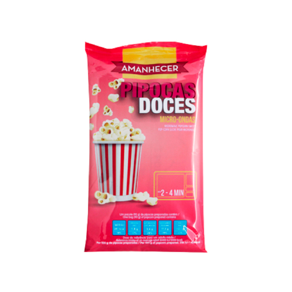 Pipocas Doces 90 g Amanhecer