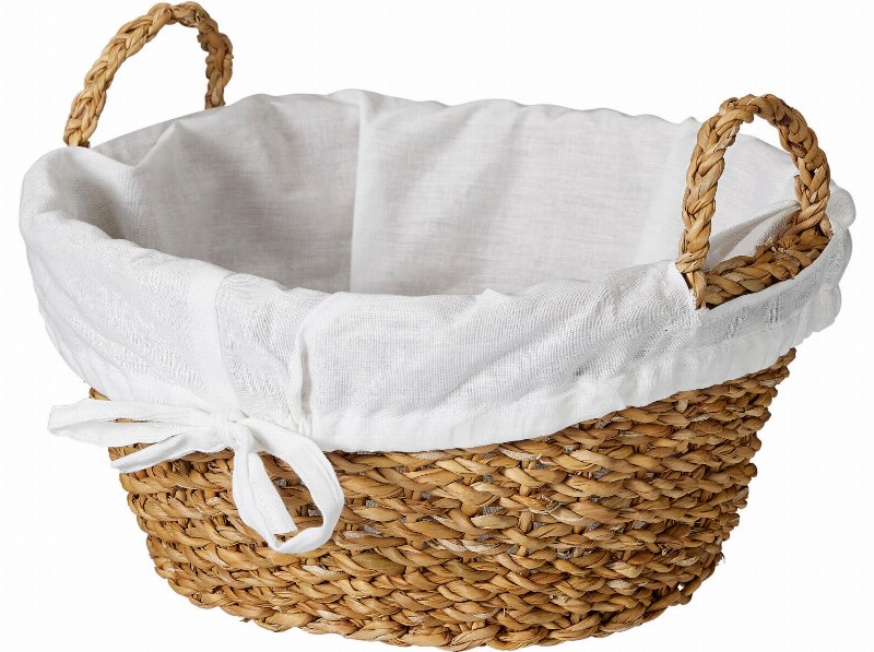 Cesto De Pão Com Forro 26 Cm