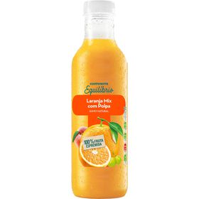 Sumo 100% Laranja Mix Com Polpa Continente Equilíbrio 75 cl