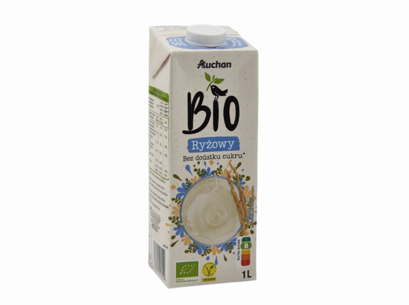 Bebida Arroz Auchan Bio 1 l