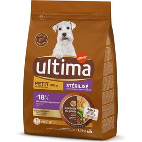 Ração Para Cão Adulto Esterilizado Raças Pequenas Frango Affinity Ultima 1,35 kg