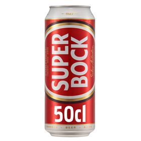 Cerveja Em Lata Com Álcool Super Bock 50 cl