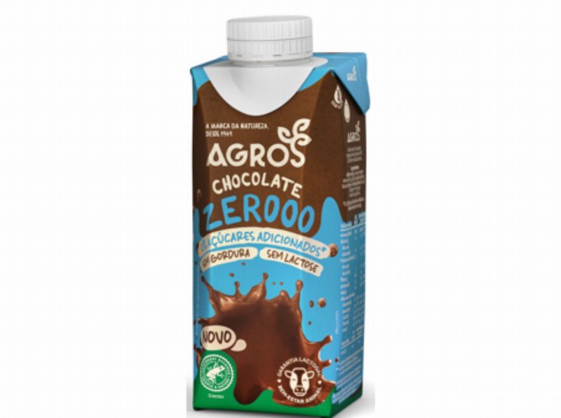 Leite Com Chocolate Agros Magro Sem Lactose 250 ml