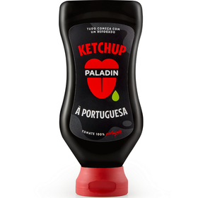 Ketchup À Portuguesa Top Down Sem Glúten Paladin 450 gr