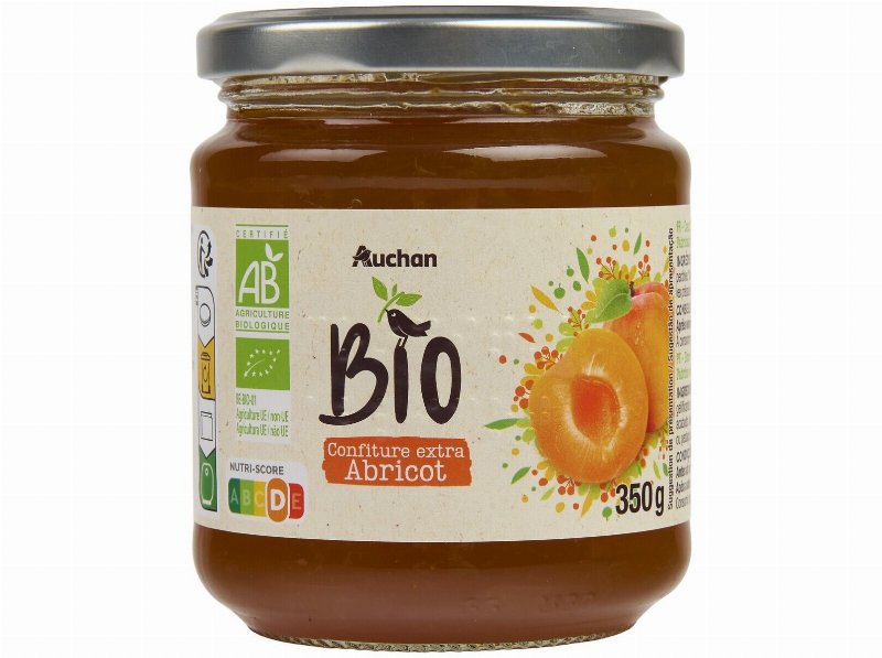 Doce Extra Auchan Bio Alperce 350 g