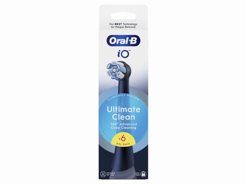 Recarga Oral B Io Ultimate Clean Preta 6Und