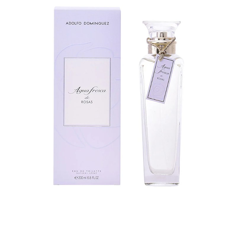 Adolfo Dominguez Agua Fresca De Rosas Eau De Toilette Vaporizador 200 ml