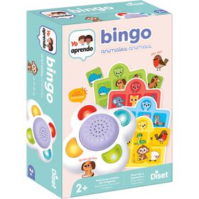 Diset - Jogo De Tabuleiro Eu Aprendo Com Bingo Animais