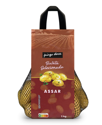 Batata Para Assar Selecionada Embalada Pingo Doce 1Kg