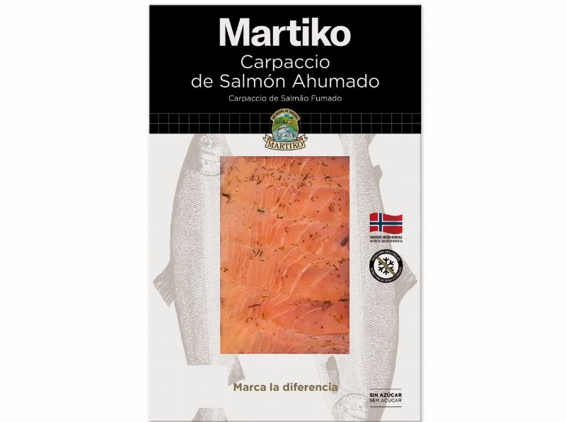 Carpaccio Salmão Martiko Fumado 80 gr