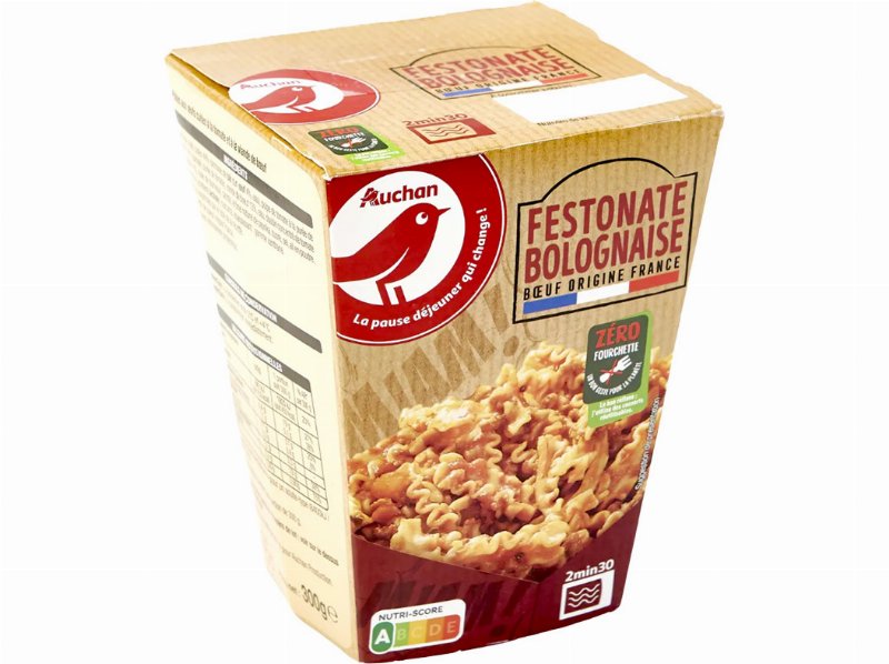 Fusilli Auchan Bolonhesa Box 300 g