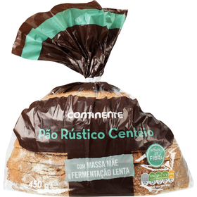 Pão Rústico Centeio Continente 450 gr