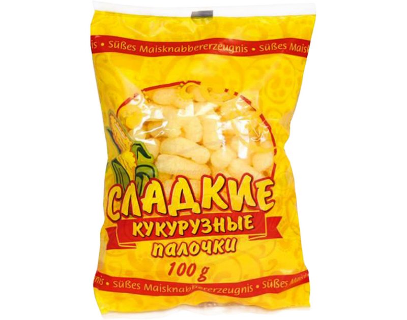 Snack Max De Milho Doce 100 g