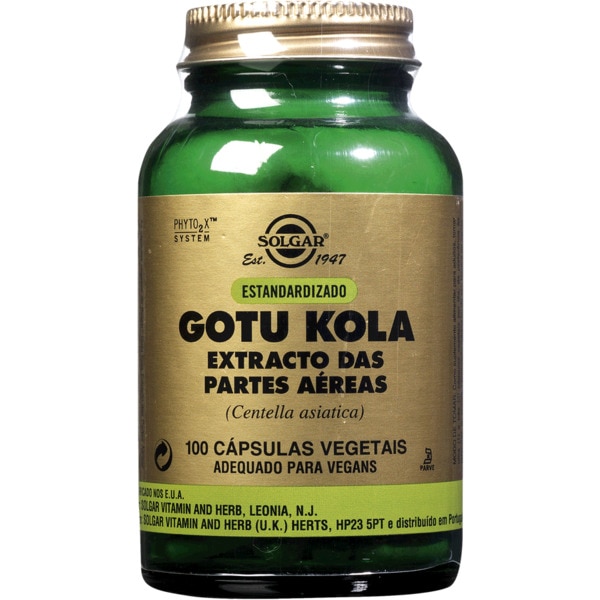 Extrato De Centella Asiática 100 cápsulas