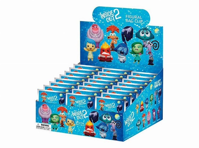 Bag Clips 3D Inside Out Modelos Sortidos