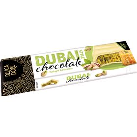 Tablete Chocolate Branco E Pistácio Dubai Style Delica Dore 70 gr