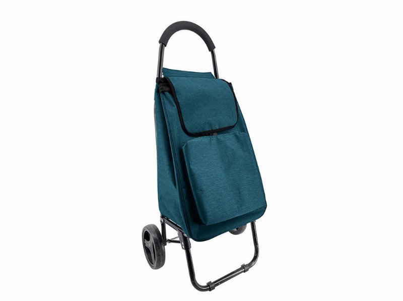 Carrinho Compras Actuel Azul 48 l 37X30X98Cm