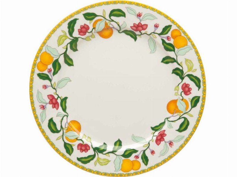 Prato De Servir Algarve Vista Alegre Decorado Porcelana Ø32Cm